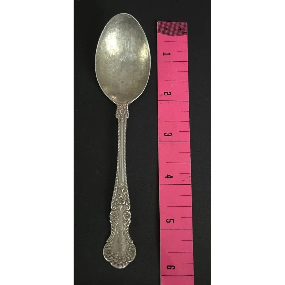 Gorham Cambridge Sterling Silver Teaspoon Pat 1899 AA Everts Dallas TX 21g 5.75